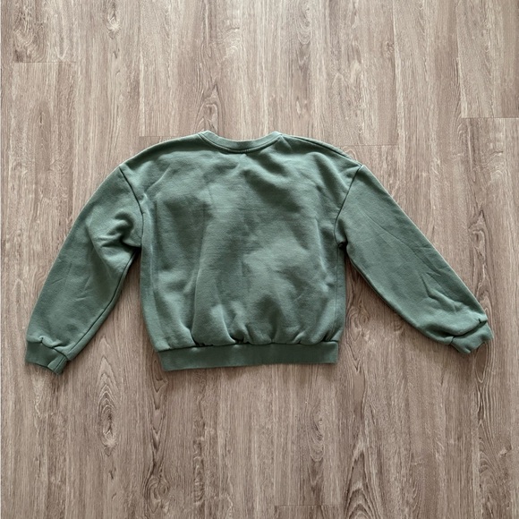 Pull&Bear Olive Crewneck Sweater - Picture 7 of 7